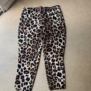 Banana Republic Leopard Print Pants